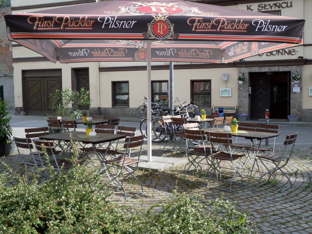 Hotel Zur Sonne Cottbus Esterno foto